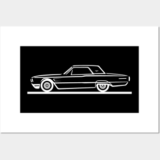 1965 Ford Thunderbird Hard Top Posters and Art